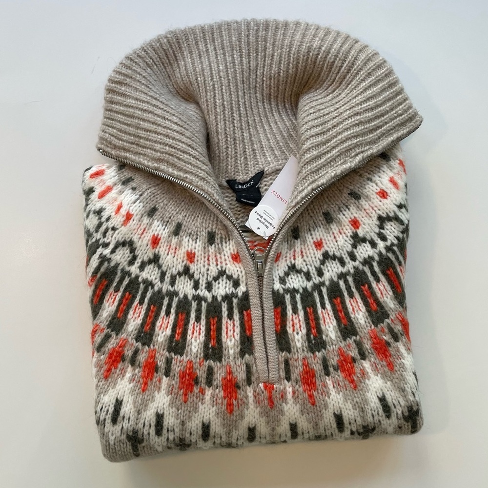 LINDEX Fair Isle Sweater